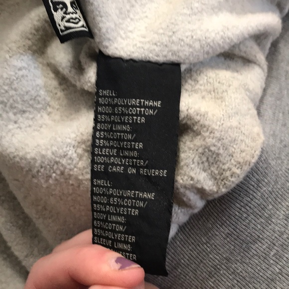 Obey propaganda women’s jacket, size small - Picture 6 of 6